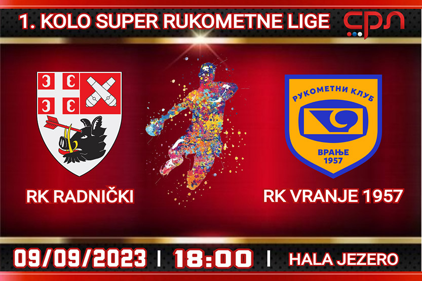Spremno u nove pobede! RK Radnički sa ekipom Vranja 1957 za startne bodove