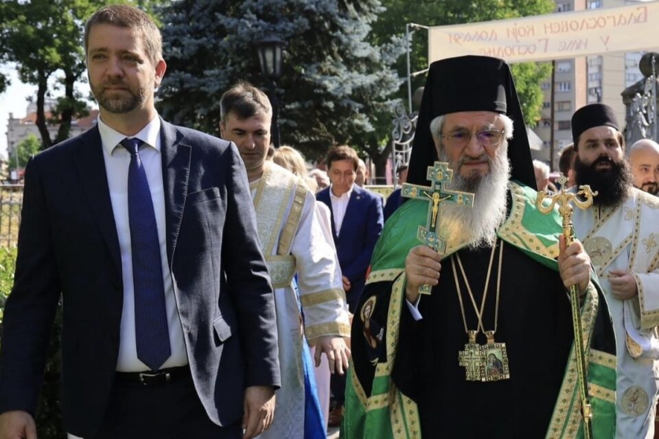 Nikola Dašić čestitao vladiki Jovanu imanovanje u Mitropolita šumadijskog
