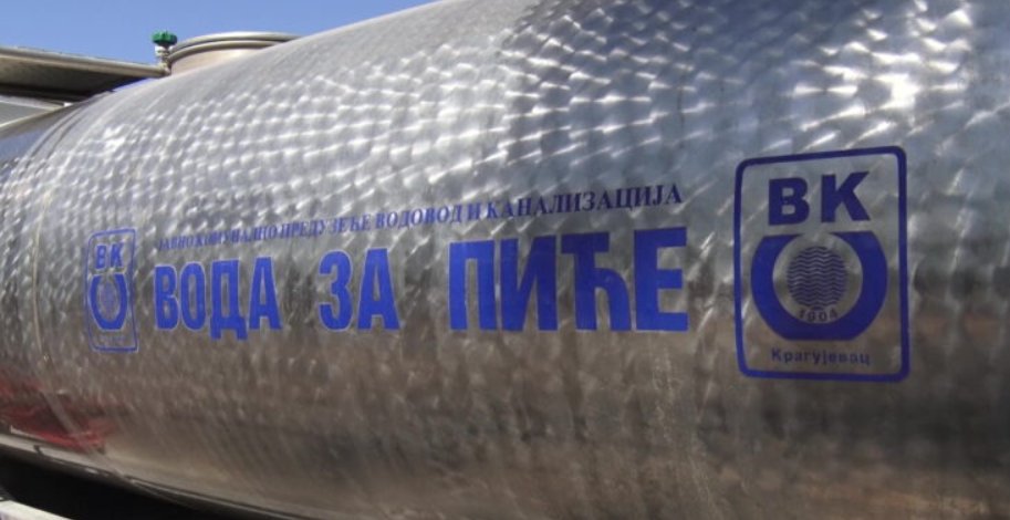Više od 120 cisterni sa vodom dopremljeno selima u okolini Kragujevca