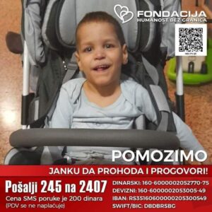 Pomoć za Janka: Kragujevčanin kojem je potrebna podrška u borbi za bolje sutra